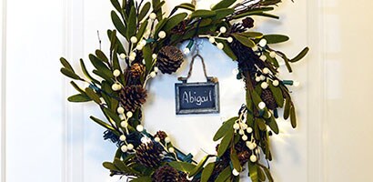 Holiday Bedroom Door