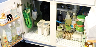 Under the Sink, Kitchen Organization