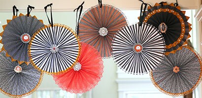 Halloween Paper Medallions