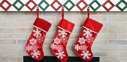 christmas stocking holder for wall
