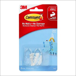 Command™ Clear Small Hook