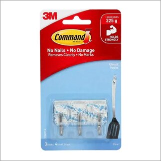 Command™ Clear Small Utensil Hooks
