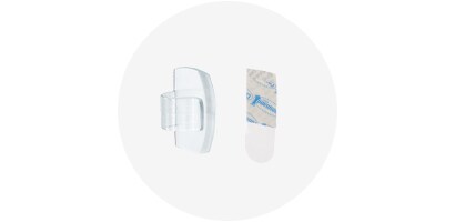 Command™ Clear Small Cord Clips (Command™ Clear Round Cord Clips as Recommended Alternatives)
