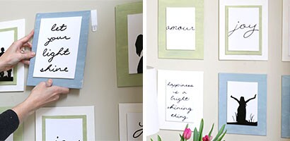 Black & White Wall Collage