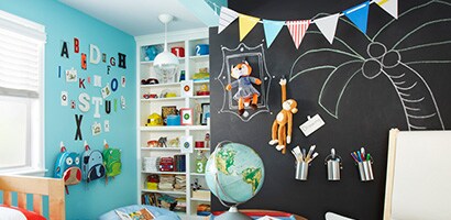 Kid’s Bedroom – ABC’s and 123’s