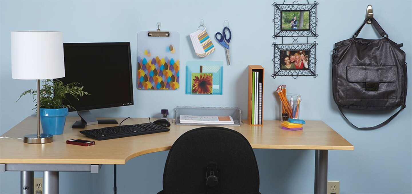 office wall organizer from Command

